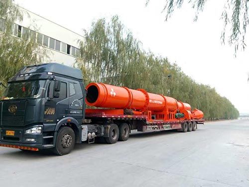 有機(jī)肥生產(chǎn)線(xiàn)裝車(chē)完畢！走起??！